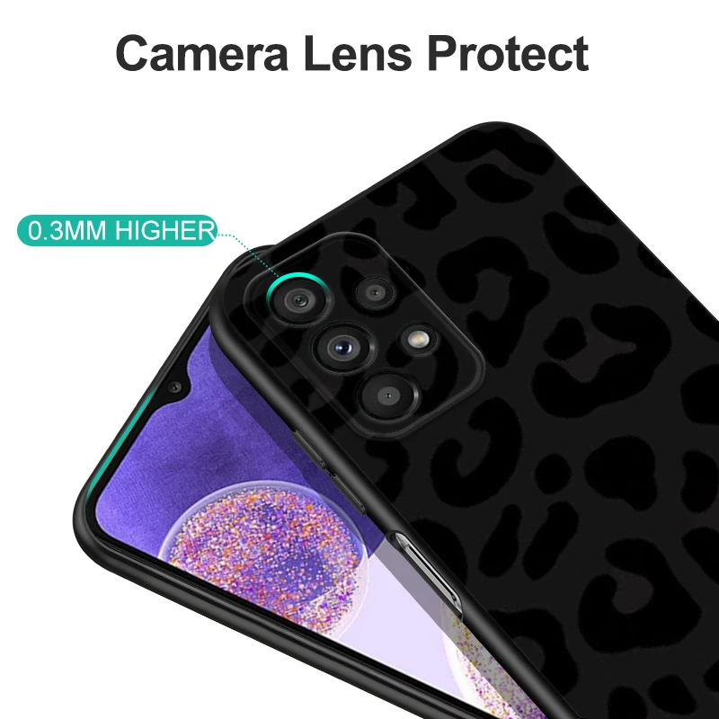 Фотообои для ZTE blade A3 A5 A7 2019 2020 A31 A51 A71 A7S V2020 L210 L8 smart vita 2022 v30 с леопардовым принтом