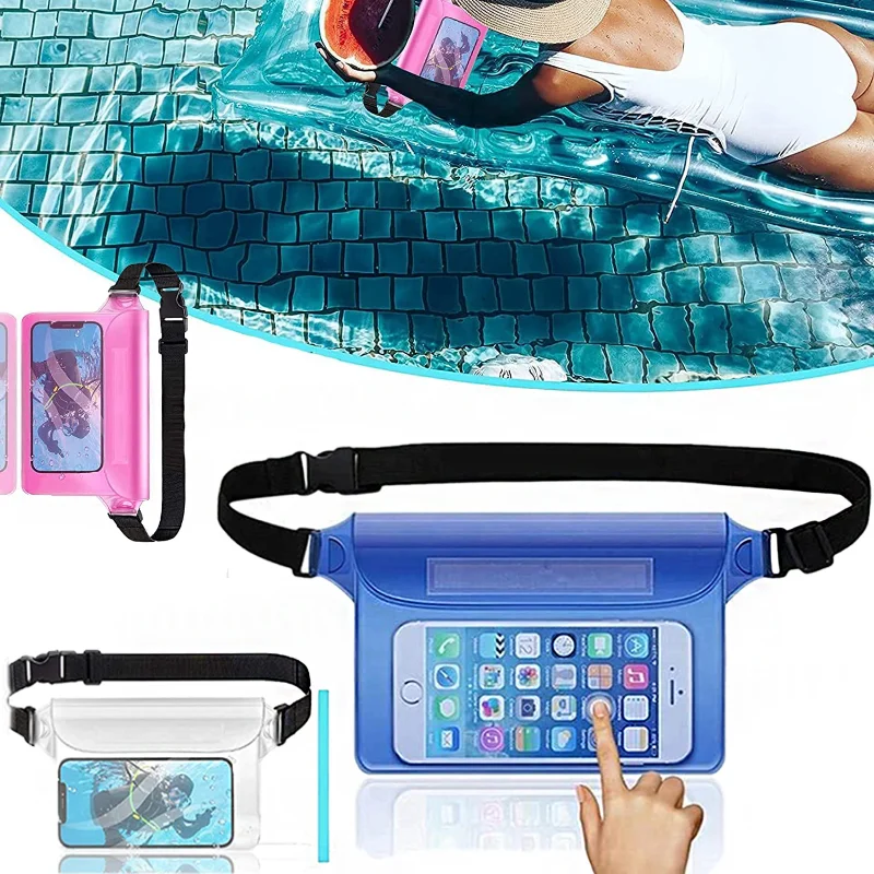 

Lightweight Swimming Diving Bag Beach Boat Sports Waterproof Water Skiing Drift Shoulder Bag Waist Bag Underwater Bag