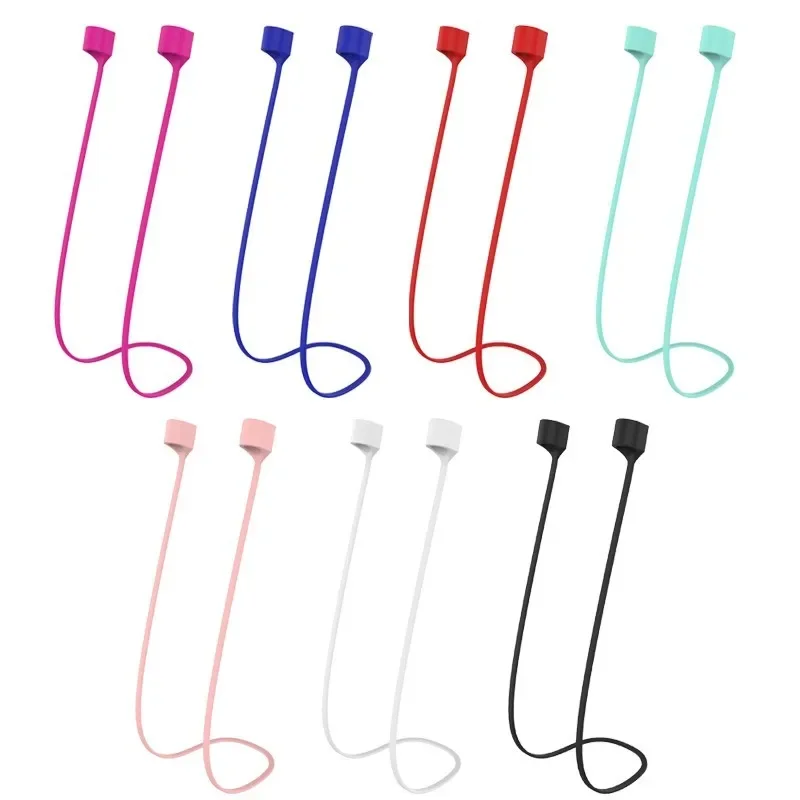 Силиконовые наушники Fone De Ouvido с защитой от потери магнитной веревки для Apple Airpods 3 2
