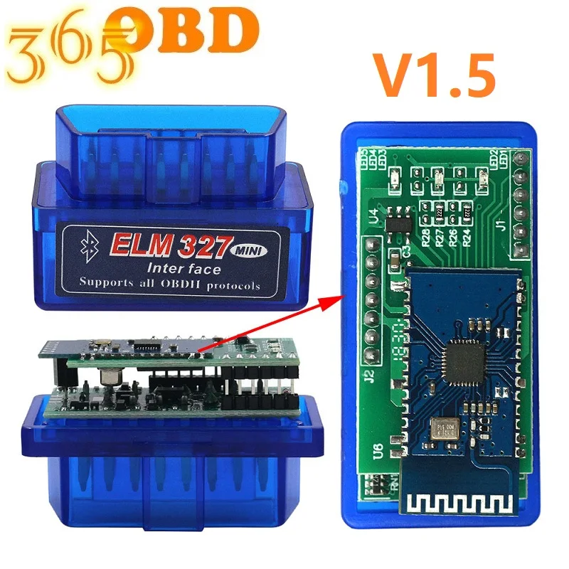 Мини ELM327 Bluetooth/без коробки WIFI V1.5 автомобильный диагностический инструмент Bluetooth 4
