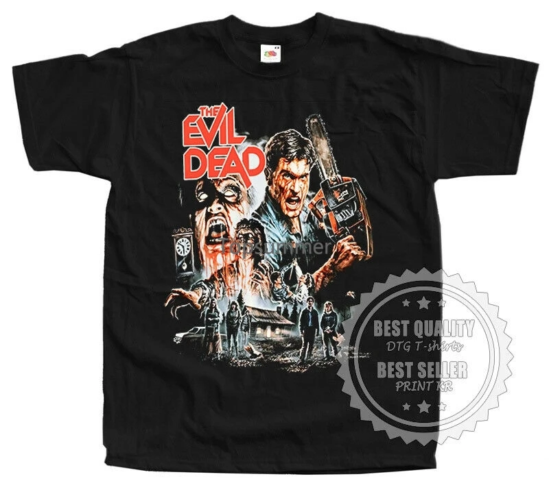

Плакат из фильма «злые мертвецы Ii 2», футболка, ужас, черные размеры от S до 5Xl, V27