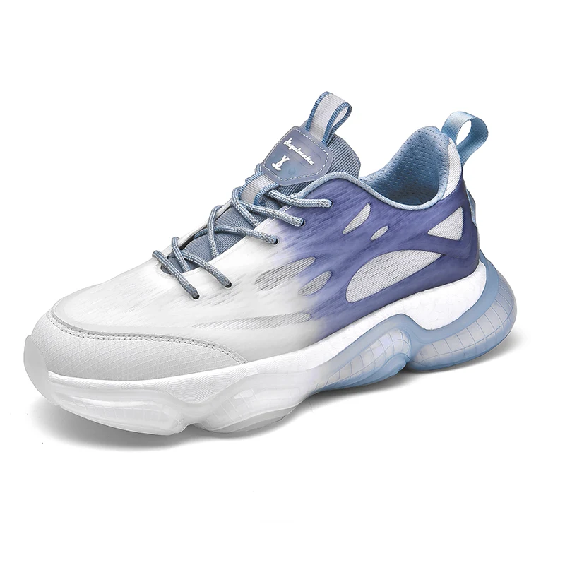 

Модные дышащие сетчатые кроссовки популярной корейской версии 2022, удобная повседневная универсальная мужская обувь