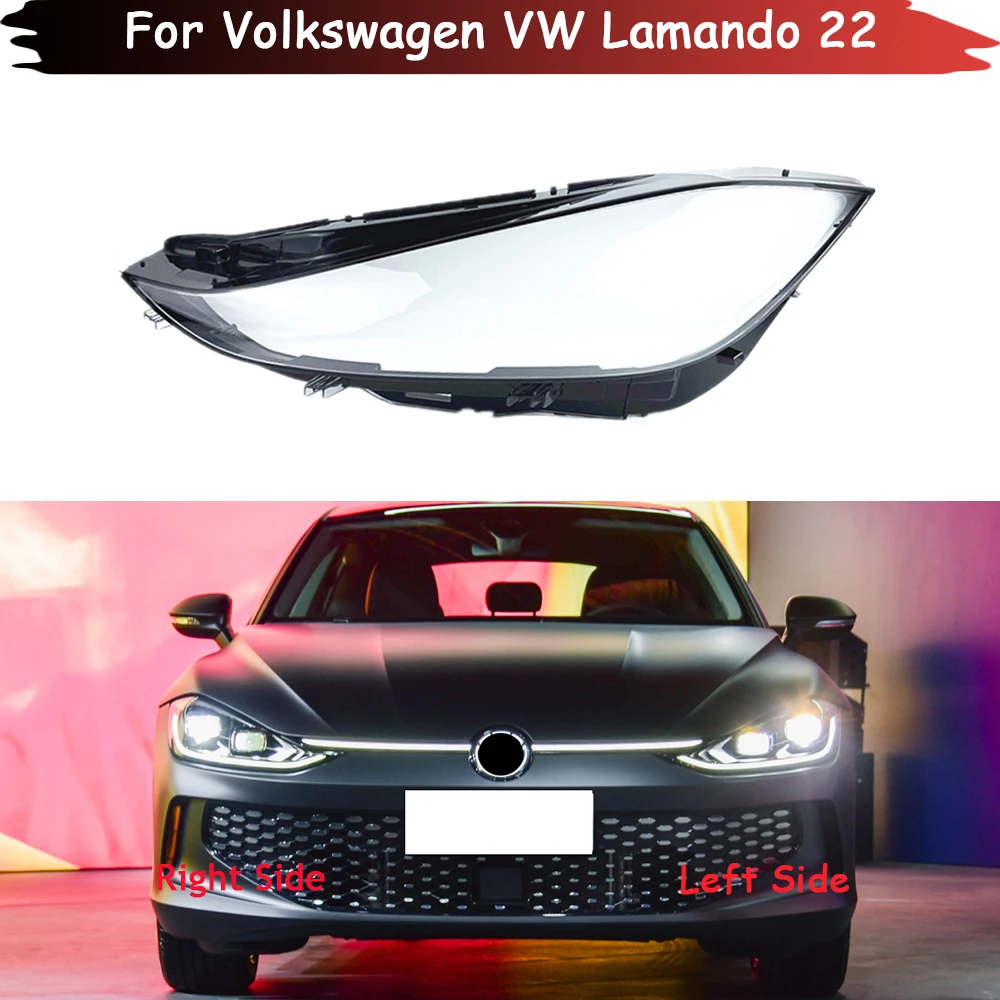 

Auto Headlamp Caps For Volkswagen VW Lamando 2022 Car Front Headlight Lens Cover Lampshade Lampcover Head Lamp Light Glass Shell