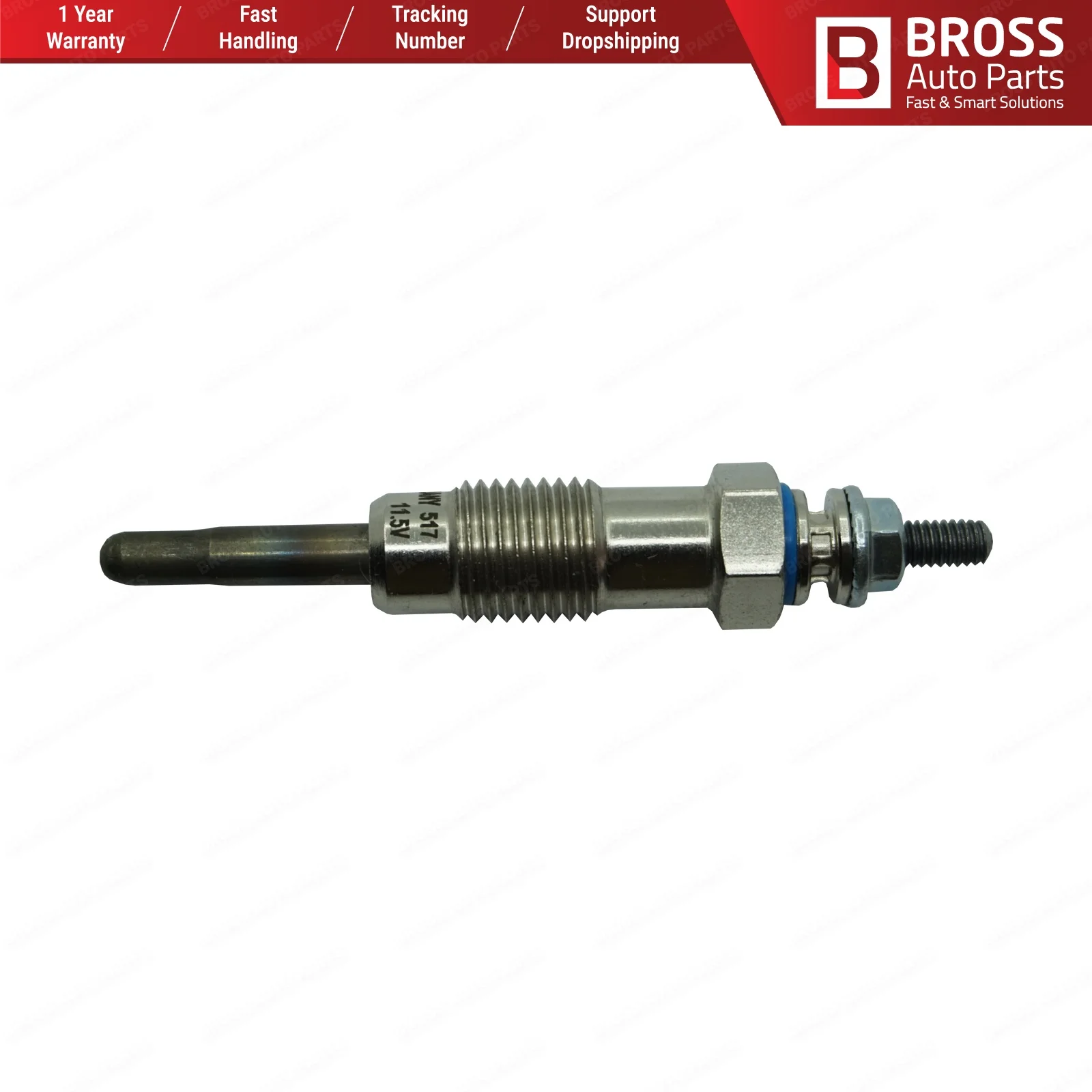 Светящиеся заглушки нагревателя Bross BGP22 1 шт. GX66 7088988 GV666 0100221146 0 250 202 001 Y910J Y910R для Ford