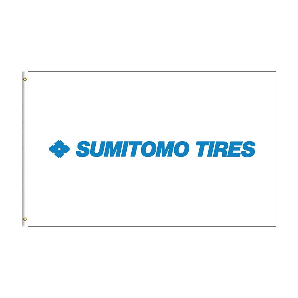 

3x5 Sumitomos Flag Polyester Printed Car Parts Banner For Decor