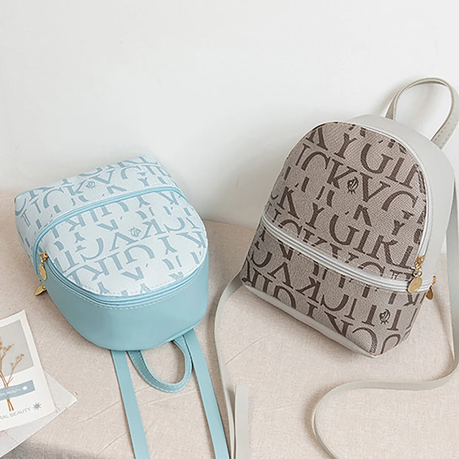 

Designer Women Stylish Backpack Soft Leather Female Small Backpacks Ladies Shoulder Bag Back Pack Mini Bagpack Mochila