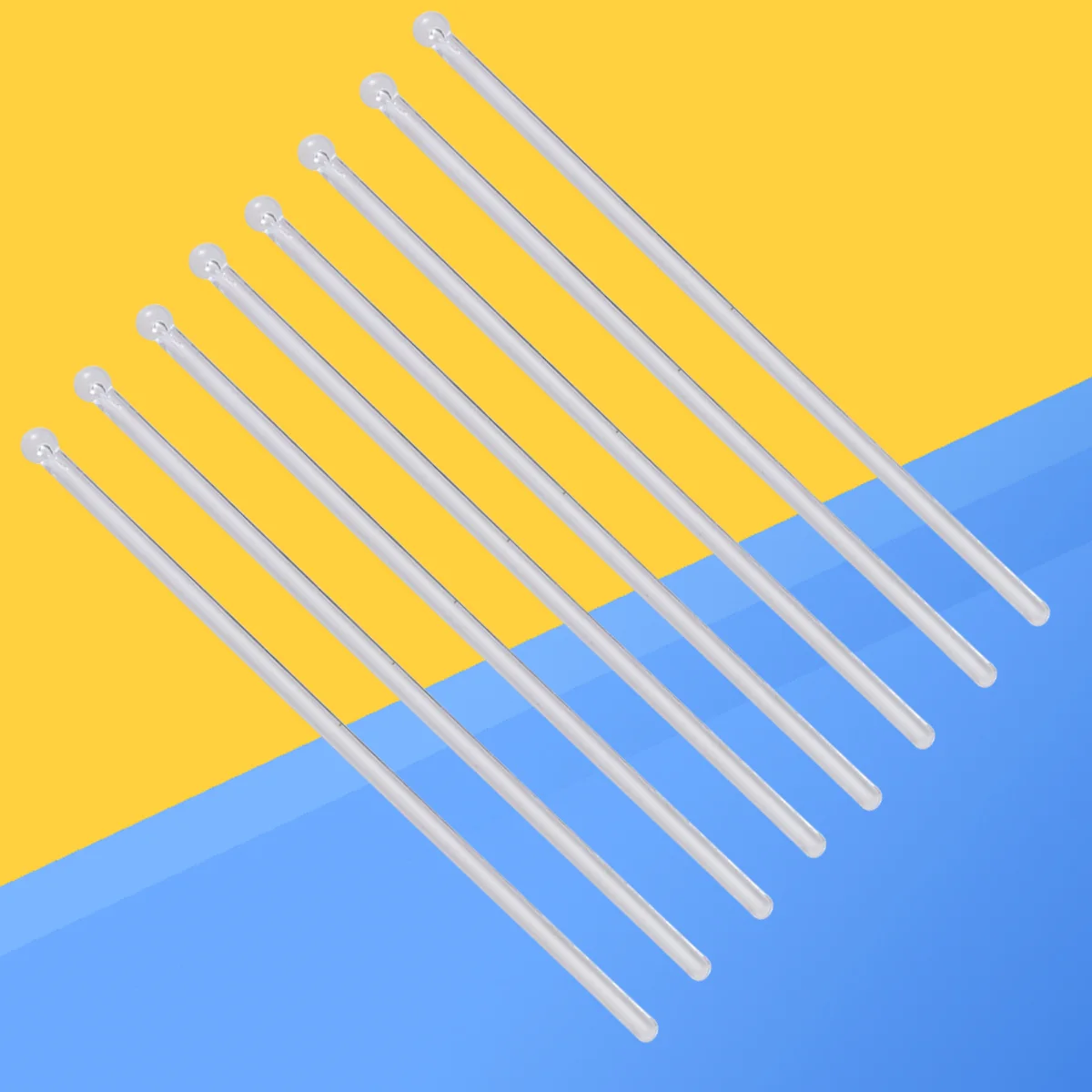 100 шт. прозрачный бар для коктейлей и напитков пластиковые палочки перемешивания