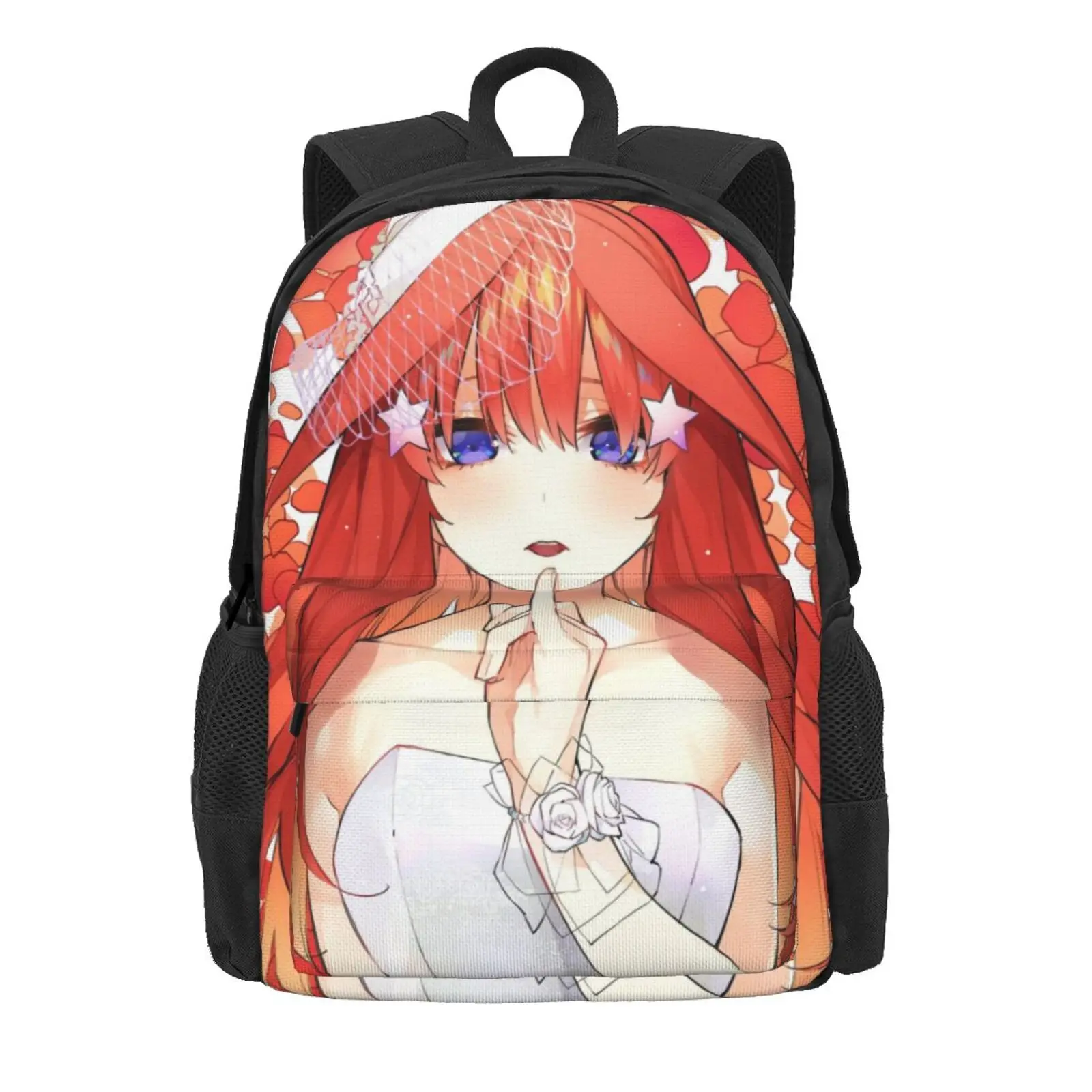 

The Quintessential Quintuplets 6 school bags Minibag For School Bag Woman Kawaii Handbags Plaid Man Backpack