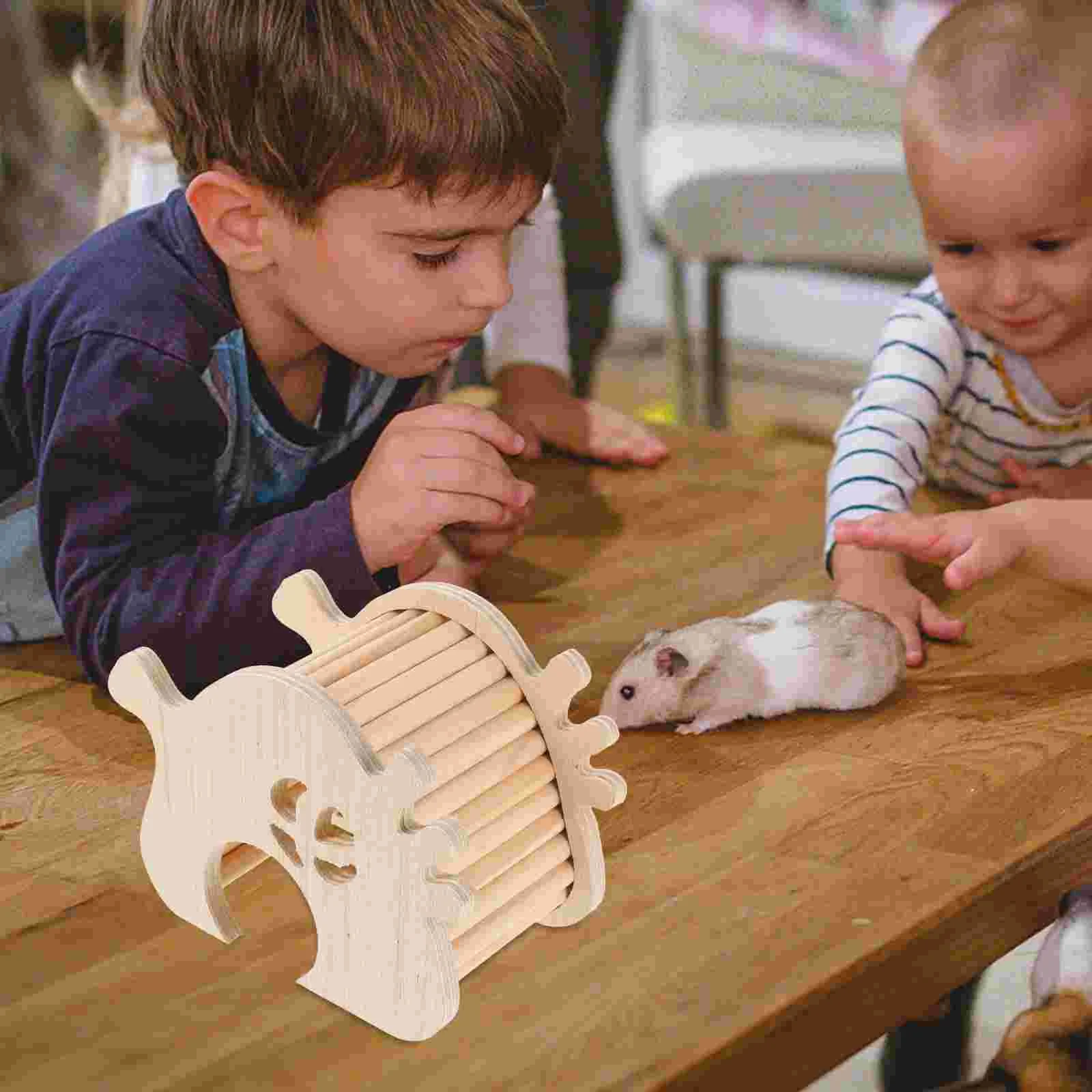 

Cage Guinea Hideout Pet Supplies Hideouts Wooden Rat House Hamster Decorative