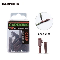 carpking lead clips carp fishing accessory tackle with tail rubber for carp fishing with anti sleeves carp fishing equipment
