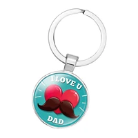 fathers day gift keyring christmas birthday valentines day gifts for dad best dad keychain stylish keyring for fathers day