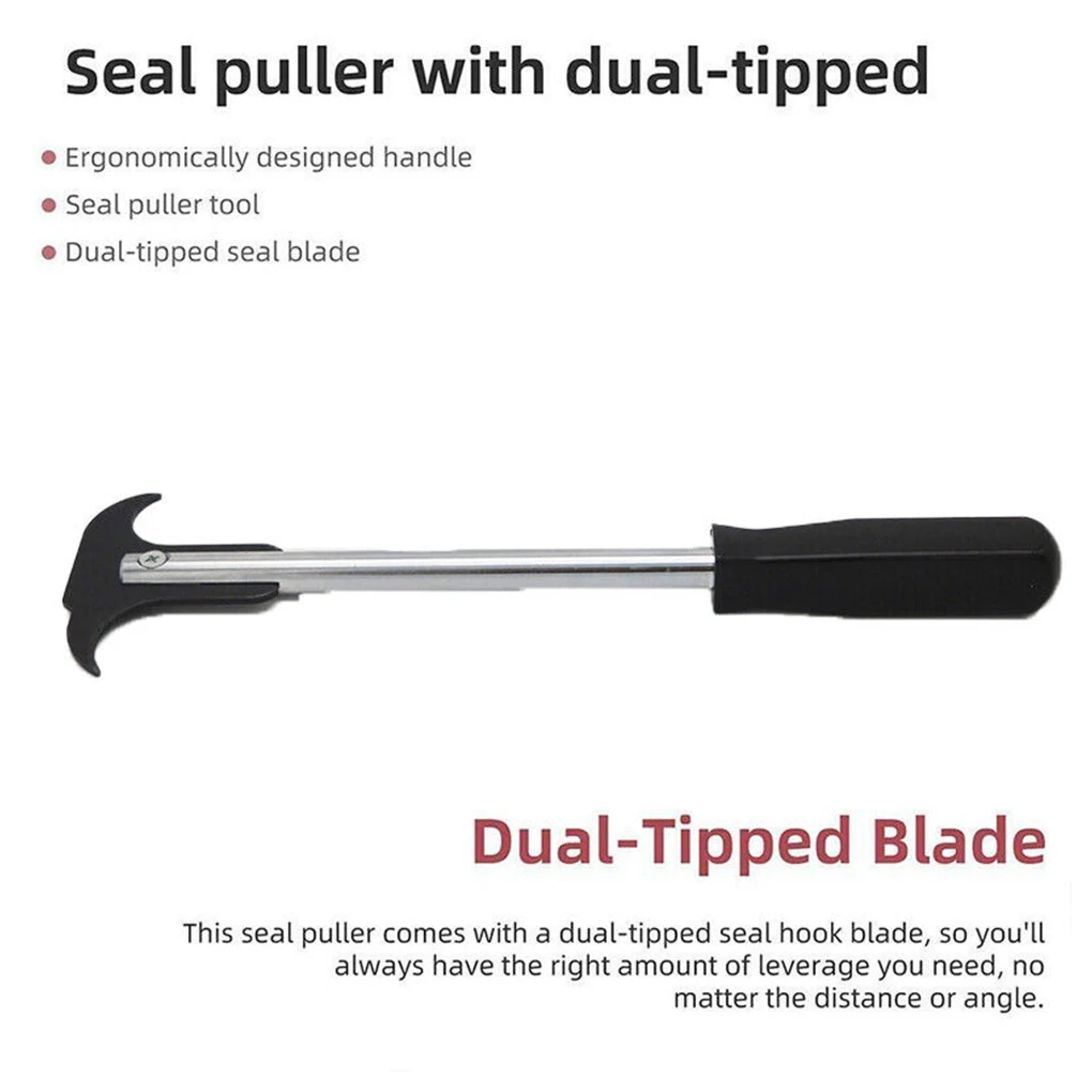 

Car Oil Seal Puller Wrench Double Head Hook Screwdriver Universal Truck O-Ring Grease Key Nuts Gasket Tool Supplies
