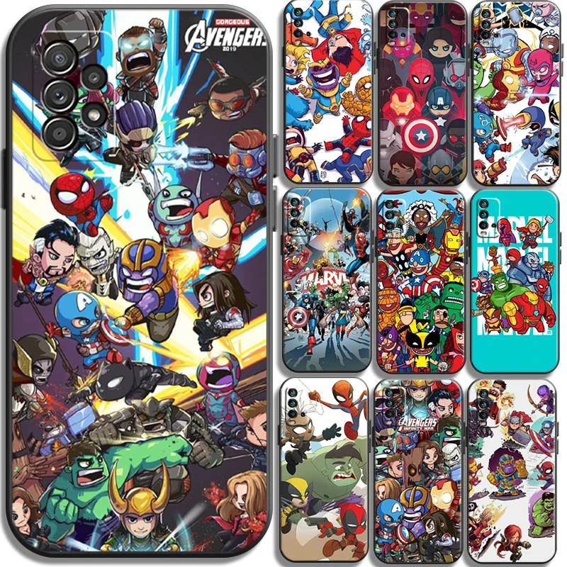 

Marvel Comics Logo Phone Cases For Xiaomi Redmi K40 Gaming K40 Pro K30 Pro K40 Pro Plus Redmi K20 K30 Funda Coque Soft TPU