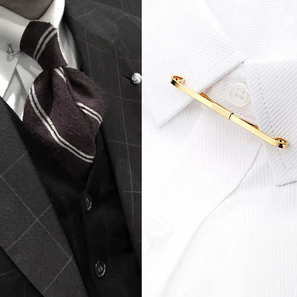 2Pcs Multifunction Sweater Shawl Decorative Clips Cardigan Collar Clips Brooch