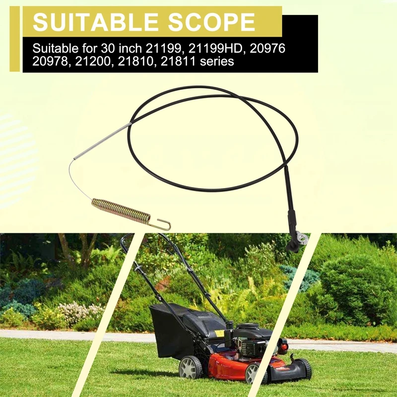 133-1998 зажимной трос для газонокосилок Toro Timemaster 21199 21199HD 20976 20978 21200 21810 21811