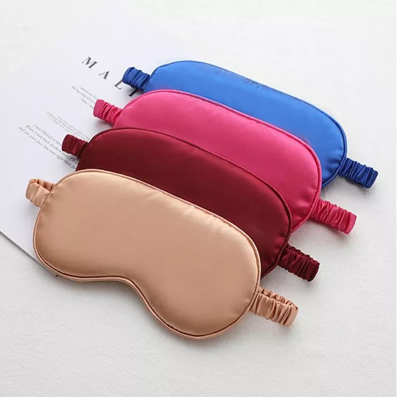 

Маска для сна Eyeshade, однотонная портативная Мягкая повязка на глаза для сна
