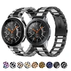 Металлический ремешок, совместимый с Samsung watch 3 46 ммActive 2Huawei watch GT GT2Amazfit GTR, сменный металлический ремешок 22 мм 20 мм