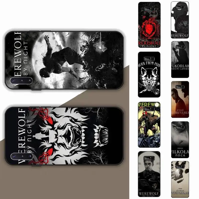 

Disney Werewolf By Night Phone Case for Samsung Note 5 7 8 9 10 20 pro plus lite ultra A21 12 72