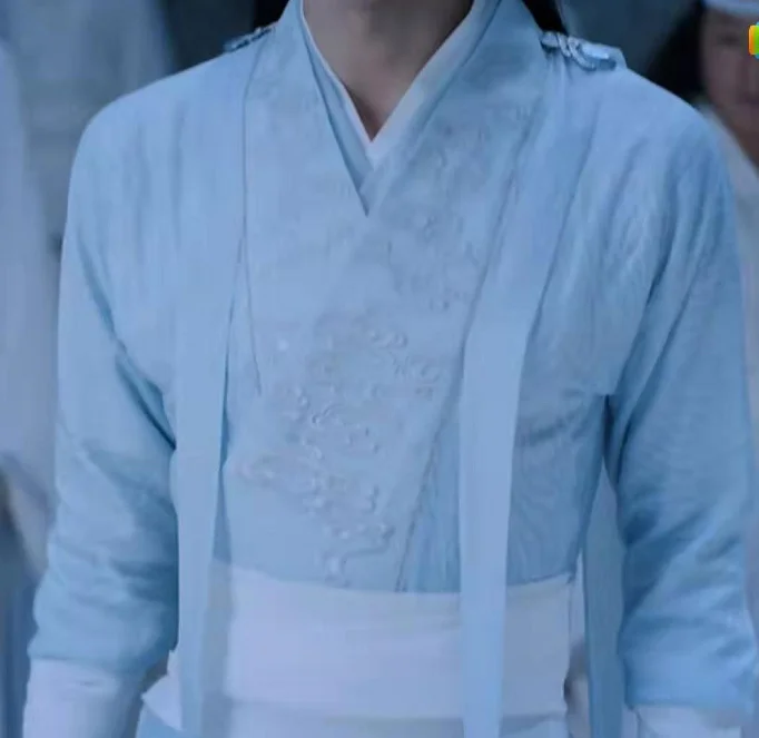 Фото Костюм для косплея Lan Wangji Mo Dao Zu Shi, оригинальный костюм Lan Zhan, китайские традиционные костюмы ханьфу для взрослых, неразобранная ТВ-серия №4