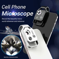 APEXEL 200X Macro Lens for Phone Camera Lentes Portable Digital Phone Microscope for Iphone12 Huawei Smartphones Accessories