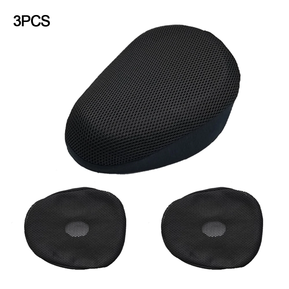 

3pcs Bicycle Saddle Cover Cycling Breathable Saddle Comfortable Seat Cushion Covers For Ebike Bike Accessories