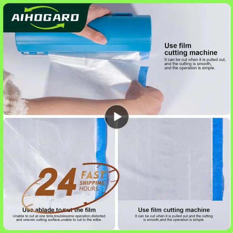 

Cover Film Cutter Painters Tape Protective Film Cut Knife Drywall Master Towel Paper Dispenser Tape Dispenser Film Cutting Tool