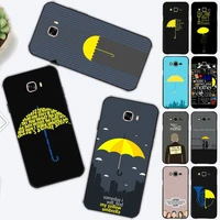 yinuoda how i met your mother himym phone case for samsung j 2 3 4 5 6 7 8 prime plus 2018 2017 2016 core