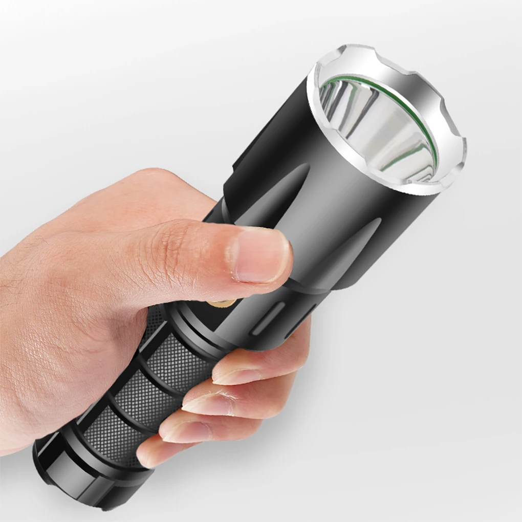 

Flashlight USB Rechargeable Super Bright Hand Lamp Small Lightness Torch Outdoor Household TorchUSB18650battery