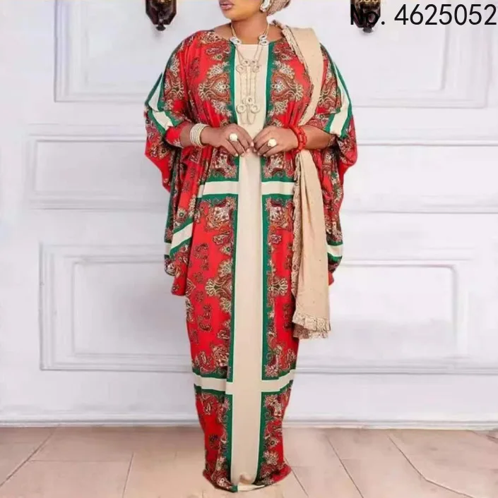 

Африканские платья для женщин Abaya африканская одежда мусульманская Мода Abaya Макси платье Дашики женская одежда Анкара Abaya Африканское плать...