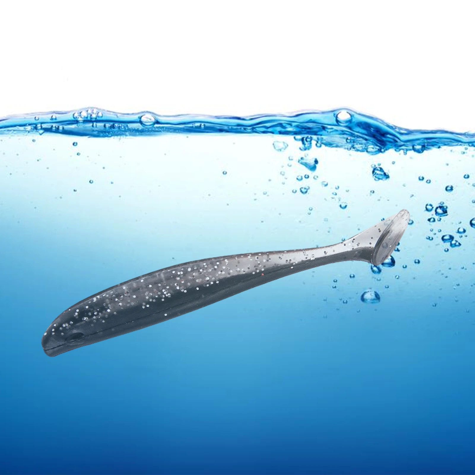 

5Pcs Soft Bionic Fishing Lures 7.5cm/3inch Plastics Biomimetic Swimbaits Slow Sinking Lure Fishing Tackle Kits For