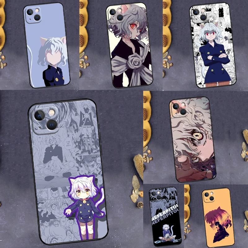 Чехол Neferpitou Hunter x Hunter Для iPhone XR X XS Max 11 12 13 14 Pro Max 6S 7 8 Plus SE 2020 2022