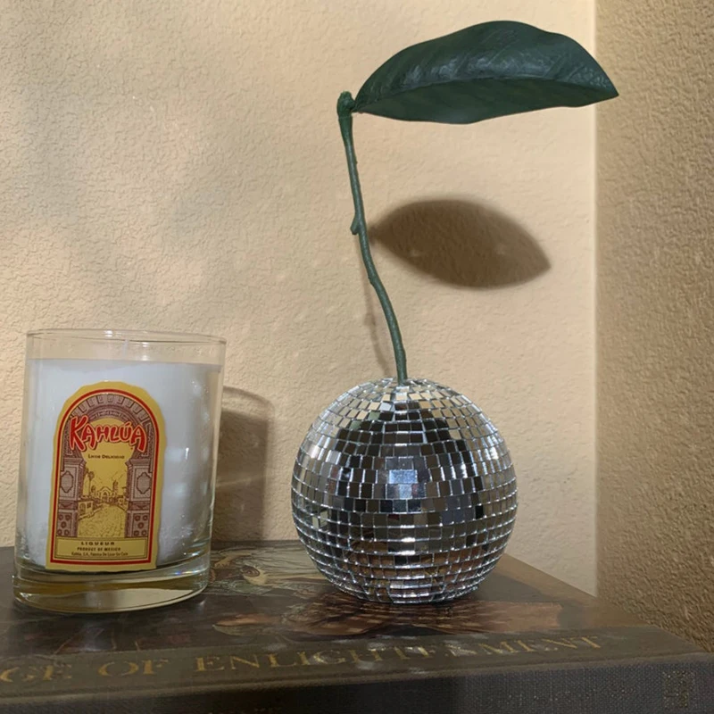 Чрезвычайно быстрая доставка креативный вишневый диско-шар зеркальный