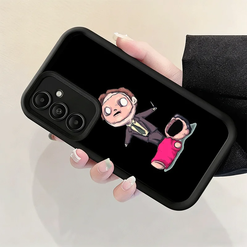 Фото Мягкий чехол для телефона с изображением персонажей сериала «Офис» для Samsung Galaxy A17 A16 A26 A36 A56 A15 A25 A35 A55 A14 A24 A34 A54 A13 A23 A33 A53 A52 №5