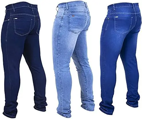 

3 Calas Jeans Masculina Skinny Moderna