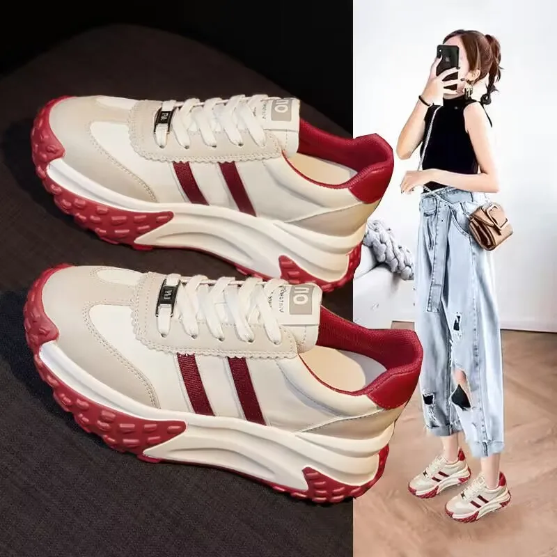 Кроссовки женские спортивные дышащие сетчатые удобные для ходьбы модные