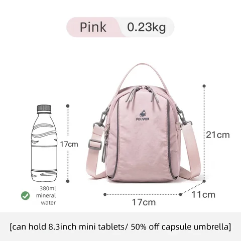 Женские сумки через плечо Fouvor, многофункциональные модные рюкзаки для студентов, одинарная двойная сумка на плечо 3073-12