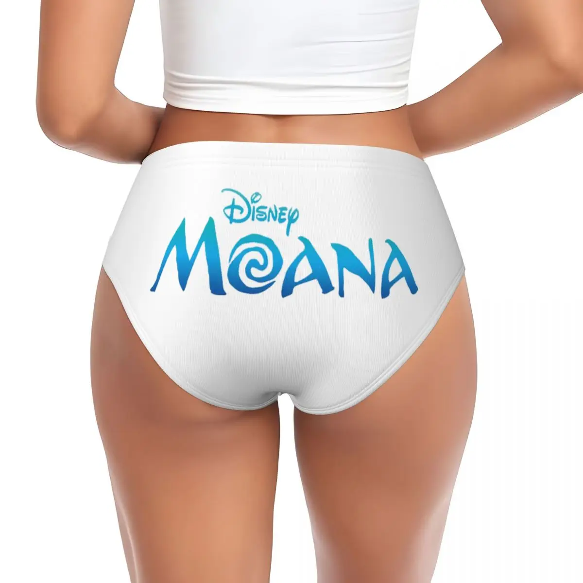 Трусы с логотипом Моаны на заказ нижнее белье женские удобные эластичные трусики