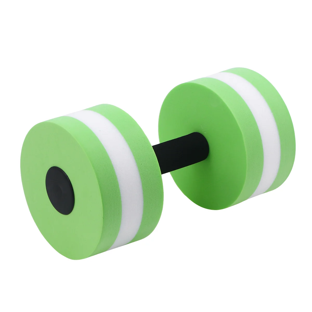 

Aquatic Exercise Dumbbells, Water Pool Fitness, Barbells Exercise, High- Density EVA- Pool Fitness Dumbells ( Green )