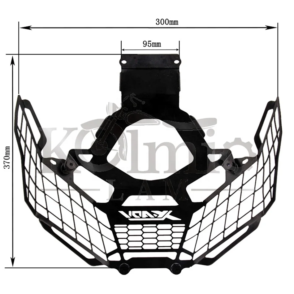 

Fit For X-ADV 750 XADV750 2017 2018 2019 2020 Motorcycle Headlight Head Lamp Light Grille Guard Cover Protector