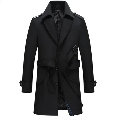 Spring KOLMAKOV New Men's trench Coats with sashes 2023 Brand Mens Fashion casual jacket Homme slim fit man coat plus size M-4XL