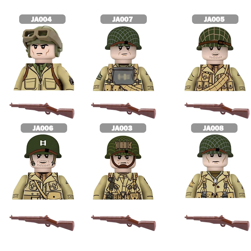 Второй мировой войны военные автомобили Строительные блоки пехота армия США