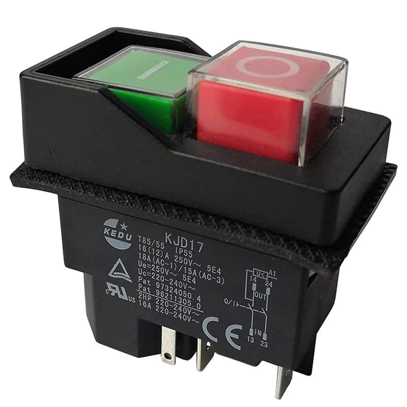 

Promotion! Electromagnetic Switches Pushbutton Switches For Garden Tools -Terminals
