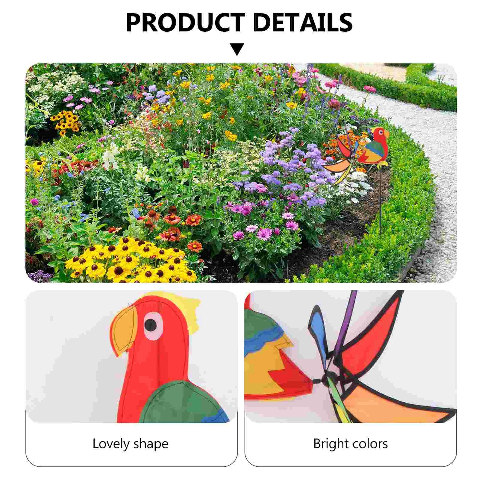 Трехмерная форма ветряная мельница вертушка украшение на открытом воздухе