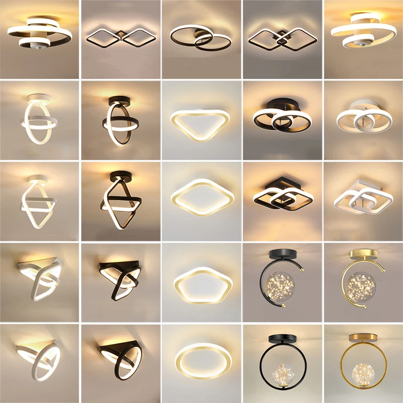 Современная светодиодная потолочная люстра комнатный светильник для гостиной