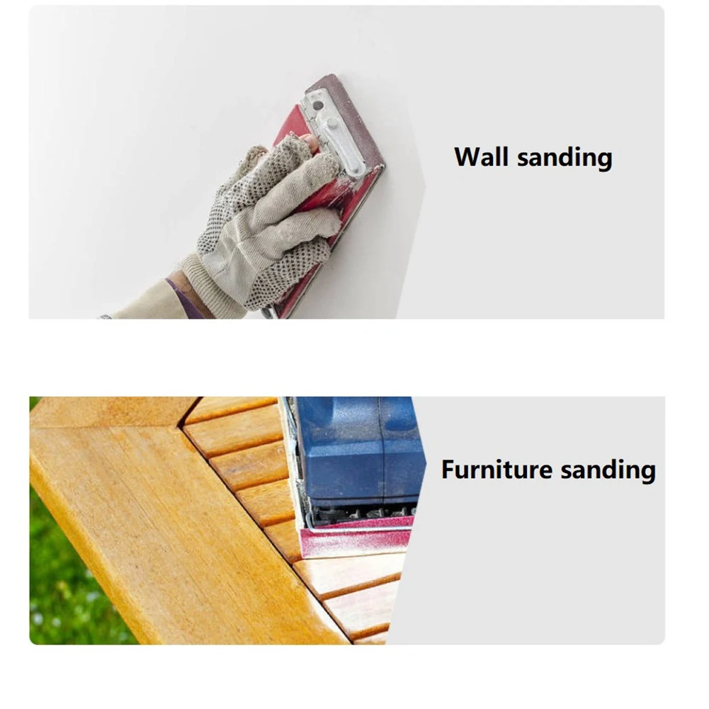 

Sandpaper Holder Grinding Polish Tool Woodworking Abrasive Tool Wall Sand Board For Drywall Sanding, Flat Surface Of Wood