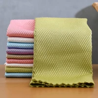 510pcs 30x40cm nanoscale streak free miracle cleaning cloths reusable easy clean home kitchen supplies cleaning towels