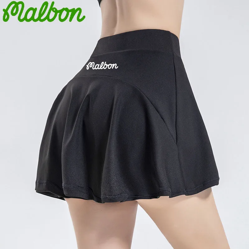 

Malbon Golf Short Skirt Women Sports Tennis Skirt Quick Drying Summer High Waist Pleated Skirt Safety Pants Golf Wear Ladies