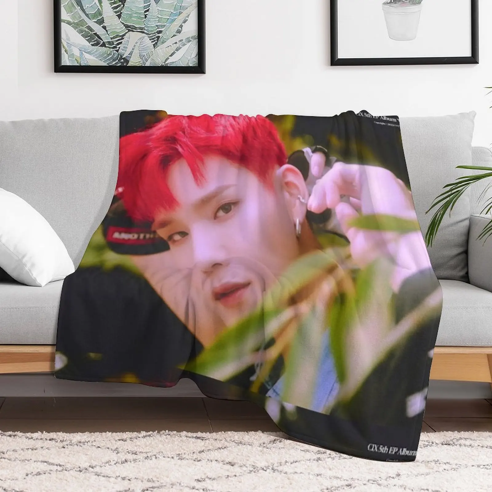 Seunghoon CIX - 'OK' Эпизод 1: OK Not Teaser Pictures 458 BX Seunghun Yonghee Bae Jinyoung Hyunsuk KPOP мальчик Плед