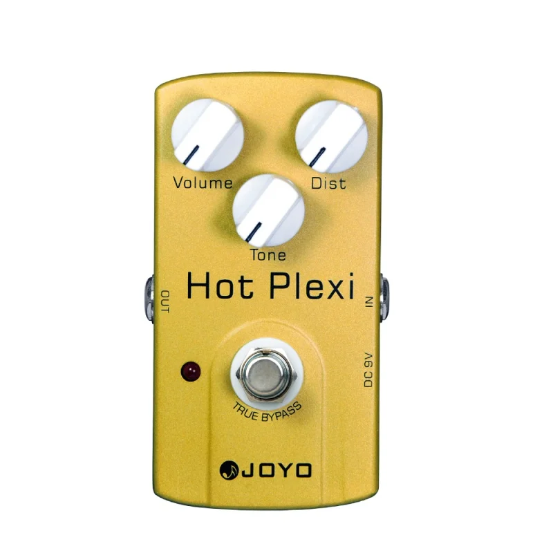 

JOYO JF-32 HOT PLEXI педаль эффектов для электрогитары перегруз искажение музыкальный инструмент True Bypass Guitar Parts