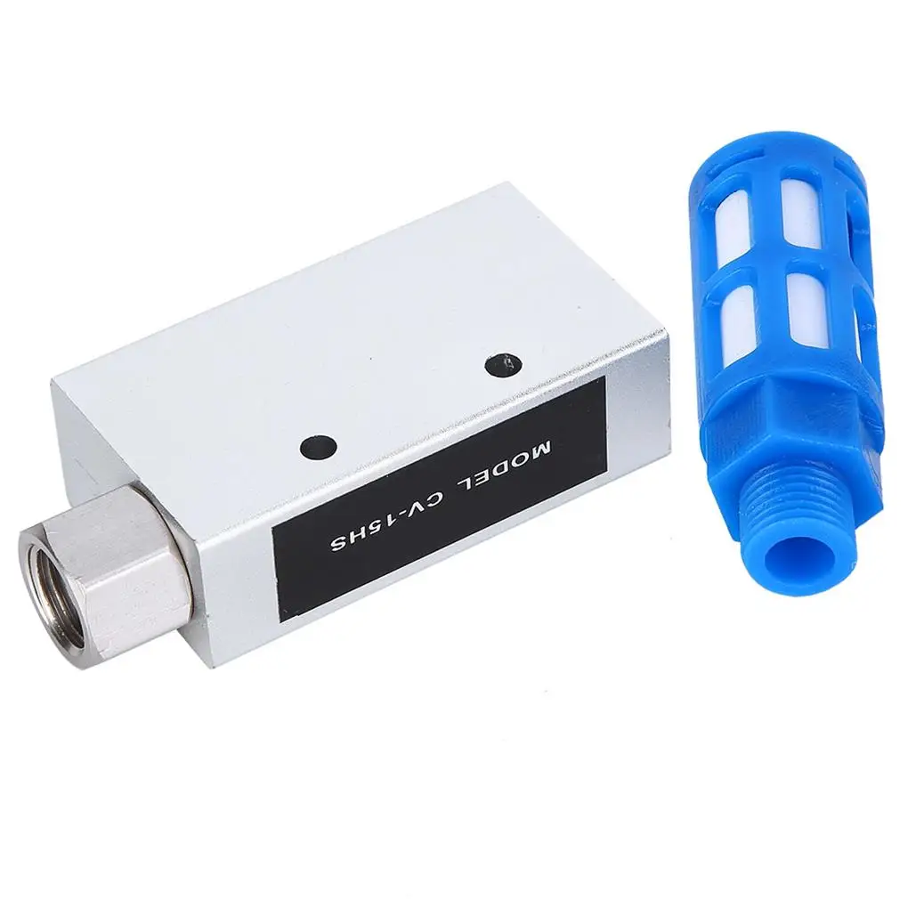 CV-15HS пневматический выхлопной вакуумный генератор, эжектор из алюминиевого сплава, резьбовое оборудование, точность оборудования